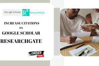 increase google scholar citations, backdated citaions, journals, researchgate