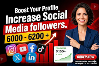 do increase social media followers