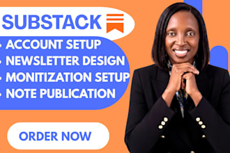 setup substack account monetization note publication substack newsletter
