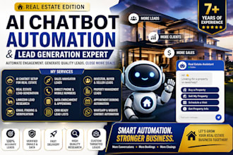 build a professional ai chatbots and automations