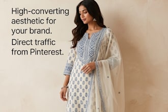 design premium pinterest pins for fashion and lifestyle brands using ai