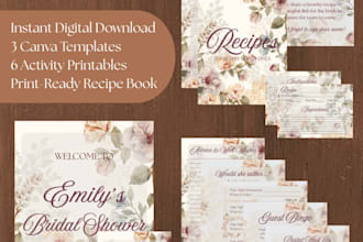 design aesthetic canva templates and printables