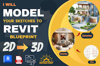 be your revit draftsman for architectural blueprints