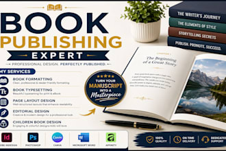 do book interior formatting, page layout typesetting in adobe indesign, affinity