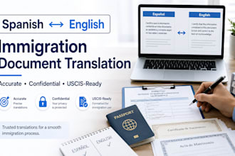 translate your immigration documents from spanish to english