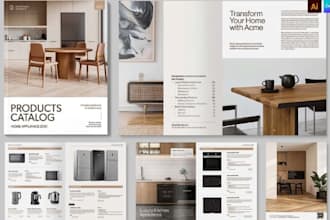 design sales product catalog booklet catalogue for wholesale distributors