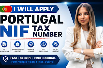 apply portugal nif tax number