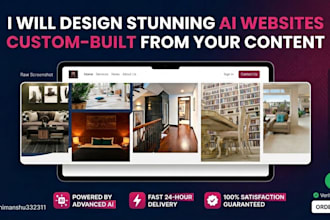 build ai web application and create full stack website