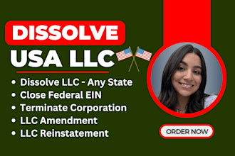 dissolve llc, close ein, terminate your us llc in nys, delaware or wyoming llc