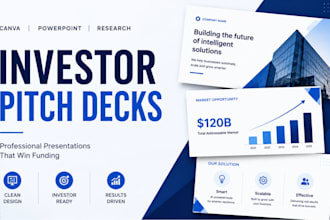 canva slide presentation ppt investor pitchdeck research pitchdeck presentation