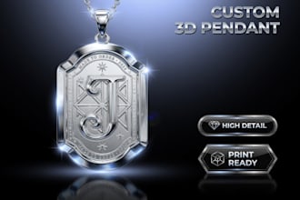 do  3d medallion coin bas relief penadant for 3d and stl models for 3d printing