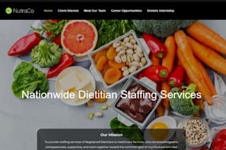design wix dietitian website fitness nutrition nutrition consultation website