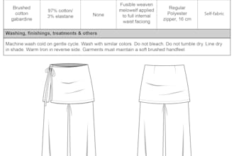 create professional fashion tech packs and technical flats