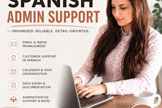 be your spanish admin support y customer support assistant