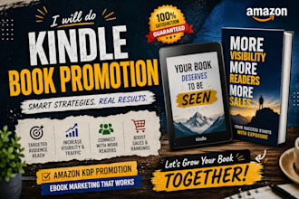 promote your kindle book with amazon KDP ads and marketing