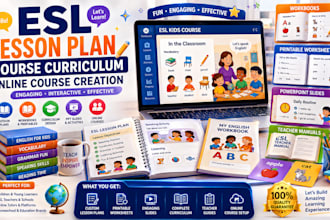 design engaging children esl lesson plans curriculum workbook course content
