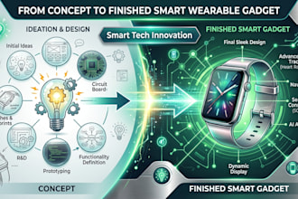 create custom macro led pcb and advanced smart wearable circuit designs