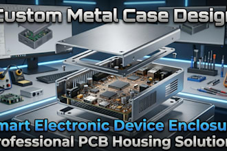 design professional metal case and cover for smart electronic devices