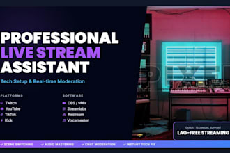 set up, optimize, and manage your live streaming setup