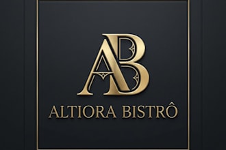 criar uma identidade visual de restaurante moderno