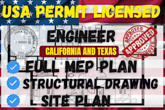 licensed and stamp review for permit