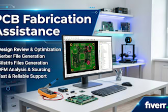 provide pcb fabrication assistance and file checking