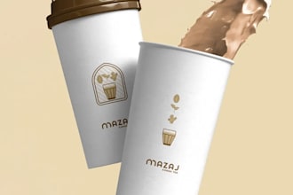 unique paper coffee cup, paper cup, ice cream cups design