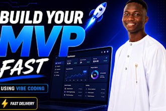 build your startup mvp with modern vibe coding and web app design
