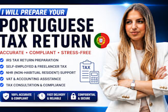 prepare your portuguese tax return