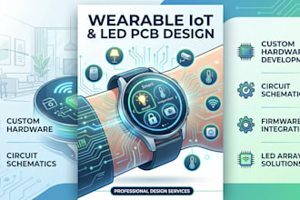 develop smart wearable electronics and macro led pcb for iot applications