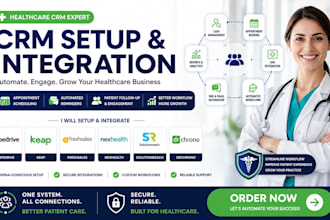 setup pipedrive keap freshsales nexhealth solutionreach drchrono integration