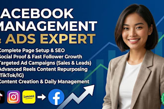 set up, grow, and manage your facebook page with reels and targeted ads