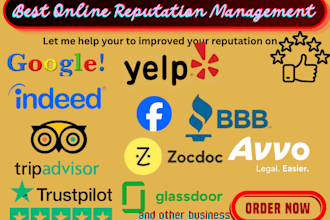 do online reputation management, ORM and repair brand reputation SEO