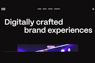 build fully animated websites using wordpress and custom coding