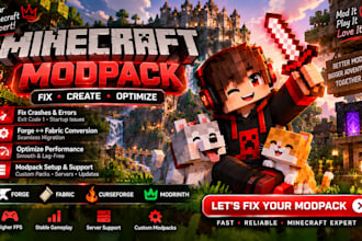 fix create optimize minecraft modpack crashe forge to fabric minecraft developer