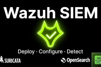 deploy and configure wazuh siem with suricata and custom detection rules