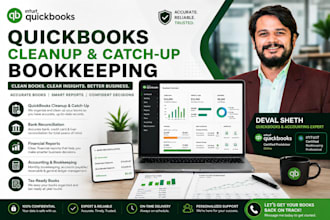 do quickbooks bookkeeping, reconciliation, payroll in quickbooks