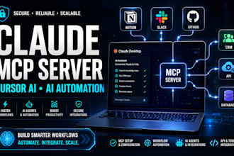 setup claude desktop mcp server, cursor ai integration and workflow automation