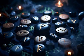 provide a powerful rune reading for your questions