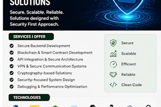 design secure networks and softwares