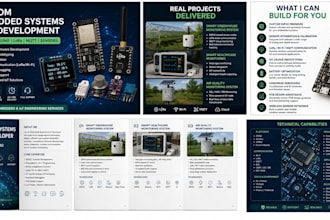 build custom embedded systems firmware and iot solutions