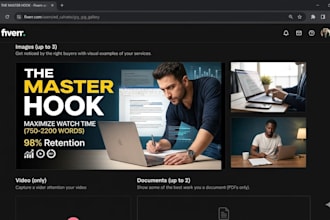 write engaging youtube video scripts and video content