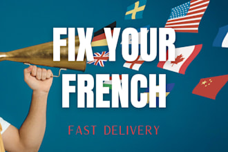 translate and localize your english or spanish content into french