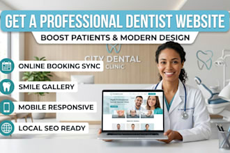 create a premium dental clinic and dentist website in 3 days