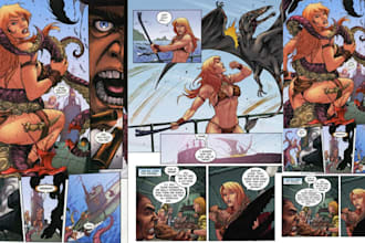 do comic book illustration manga comic comic strip  nsfw comic pages
