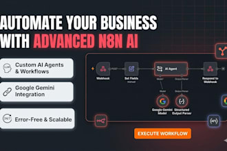 build n8n ai agent automation workflow, custom ai agents n8n workflow