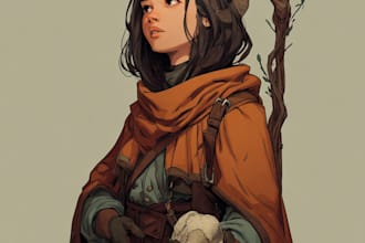 dnd character art and dnd character art