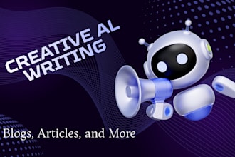 creative al writing for SEO