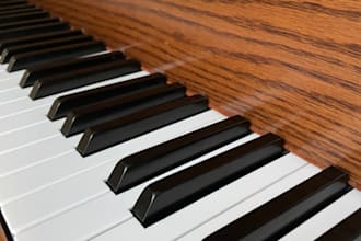 record audio or accompaniment piano tracks for you