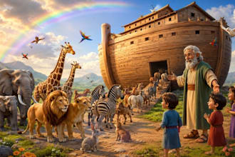 christian children story book illustration children story book illustration
